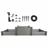 Watex LLC. Watex Modular Garden Bed, 4 Bed