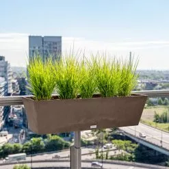 Veradek Beau Window Box Wall/Railing Planter, Espresso, 36" -Ceiling Lighting Shop 4e913ebe0fa56334 6205 w800 h800 b0 p0