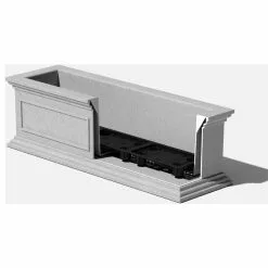 Veradek Brixton Planter Box, 36", Gray -Ceiling Lighting Shop 4ed127a701802c93 6903 w800 h800 b1 p0