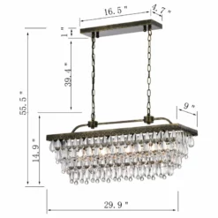 Greenville Signature Dagmar 4-Light Crystal Chandelier 9 Greenville Signature Dagmar 4-Light Crystal Chandelier -Ceiling Lighting Shop 50717a680289318a 8520 w800 h800 b1 p0