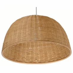 KOUBOO Handwoven Wicker Dome Pendant Light, Natural Brown -Ceiling Lighting Shop 5111eb2503e3c632 1594 w800 h800 b1 p0