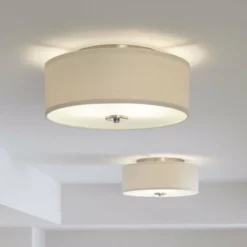 Progress Lighting Inspire 2-Light Flush Mount, Brushed Nickel -Ceiling Lighting Shop 5171c3580ef5f340 1627 w800 h800 b0 p0