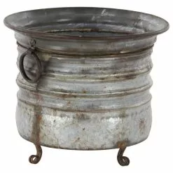 Brimfield & May Set Of 3 Grey Metal Farmhouse Planter, 20", 16", 13" 20267 -Ceiling Lighting Shop 5181d4bb00523244 2050 w800 h800 b1 p0