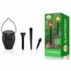 TOE305 Solar LED Dancing Flickering Flame Tiki Torch Light