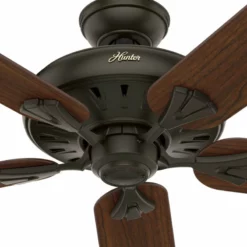 Hunter Fan Company Hunter 60" Royal Oak New Bronze Ceiling Fan With Remote Control -Ceiling Lighting Shop 522104290e5d46cc 6592 w800 h800 b0 p0