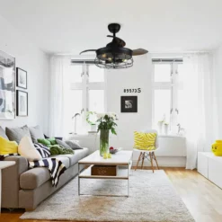 FLINT GARDEN INC 36-Inch Industrial Ceiling Fan With Foldable Blades -Ceiling Lighting Shop 529110680facea3f 7172 w800 h800 b0 p0