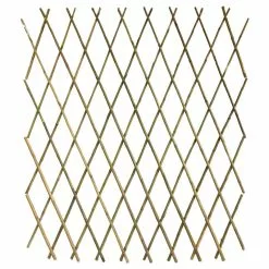 Master Garden Products Expandable Bamboo Pole Trellis,72"x60"
