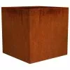 PlanterCraft Corten Steel Planter, Cube Xxlarge - 36"lx36"wx36"h