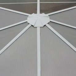 GDFStudio GDF Studio Halley Outdoor 10'x10' Aluminum Framed Gazebo, No Curtains, White 10 GDFStudio GDF Studio Halley Outdoor 10'x10' Aluminum Framed Gazebo, No Curtains, White -Ceiling Lighting Shop 556131a60f906ede 3618 w800 h800 b0 p0