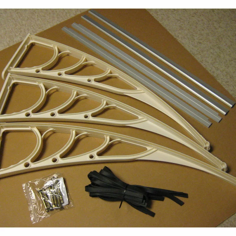 Denmir Door And Window Awning Solid, Clear 4 Denmir Door And Window Awning Solid, Clear - Image 4