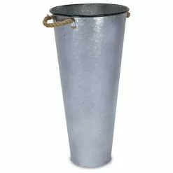 Cheungs Rope Handle French Metal Planter, 27.5", 27.5"