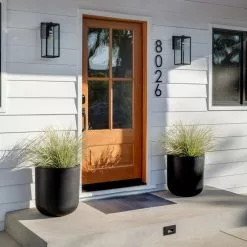 Veradek Pure Series Kona Planter, Black, 20 In. -Ceiling Lighting Shop 5911dde100ad6c48 6103 w800 h800 b0 p0