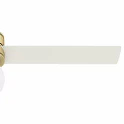 Hunter Fan Company Hunter 52" Allison Modern Brass Ceiling Fan, LED Light And Remote Control -Ceiling Lighting Shop 595160360efa63f0 6568 w800 h800 b1 p0