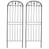 Sunnydaze Decor Sunnydaze 32" Durable Metal Wire Traditional Garden Trellises, Set Of 2