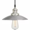 Progress Lighting 1-100W Medium Mini-Pendant, Antique Nickel