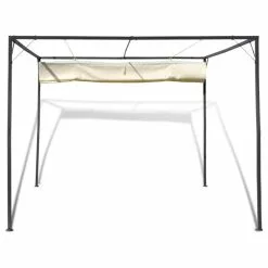 Vida XL International B.V. VidaXL Garden Gazebo With Retractable Roof Canopy 10'x10' Backyard Outdoor -Ceiling Lighting Shop 59a1ef960928568c 4888 w800 h800 b1 p0