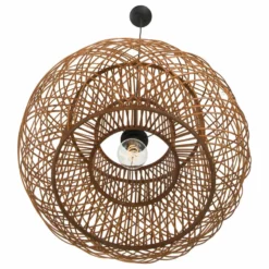KOUBOO Bamboo Crisscross Pendant Lamp, Rustic Brown -Ceiling Lighting Shop 59f103a20bed0c64 0809 w800 h800 b1 p0
