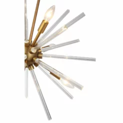 OVE Decors Harbin Bronze Finish LED Integrated Chandelier -Ceiling Lighting Shop 5ab140e30efb7ab5 6239 w800 h800 b1 p0