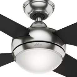 Hunter Fan Company Sonic Ceiling Fan With Light And Handheld Remote, Brushed Nic 12 Hunter Fan Company Sonic Ceiling Fan With Light And Handheld Remote, Brushed Nic -Ceiling Lighting Shop 5b0101250efa6747 6574 w800 h800 b0 p0