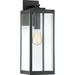 Quoizel WVR8407 Westover 20" Tall Outdoor Wall Sconce - Earth Black