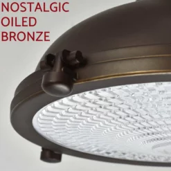 Kira Home Beacon 11" Farmhouse / Nautical Pendant Light, Round Fresnel Glass -Ceiling Lighting Shop 5b31ebf000c3e753 8690 w800 h800 b0 p0