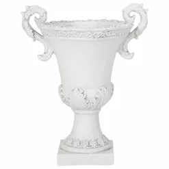 GDFStudio GDF Studio Renee Lightweight Concrete Chalice Garden Decorative Urn Planter, Ant