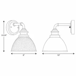 Progress Lighting Englewood Collection 1-Light Small Wall Lantern, Black -Ceiling Lighting Shop 5c511c070f216f81 2631 w800 h800 b1 p0