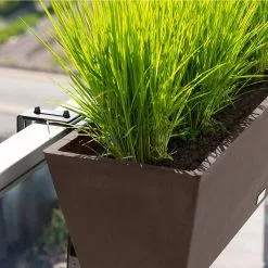 Veradek Beau Window Box Wall/Railing Planter, Espresso, 36" -Ceiling Lighting Shop 5c511e280fa5632e 6205 w800 h800 b0 p0