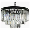 Crystal Chandeliers Lumos 6-Light Luxury Modern Contemporary Crystal Chandelier Ceiling Light