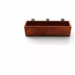 Veradek Metallic Series Corten Steel Railing Planter, 36" -Ceiling Lighting Shop 5f4176230ec7d21d 4409 w800 h800 b1 p0