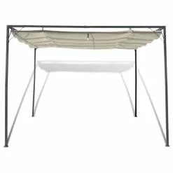 Vida XL International B.V. VidaXL Garden Gazebo With Retractable Roof Canopy 10'x10' Backyard Outdoor -Ceiling Lighting Shop 5f51d6c50928568a 4888 w800 h800 b1 p0