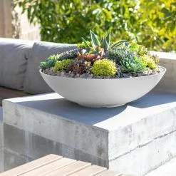 Veradek Lane Round Planter Bowl, White, 32" 11 Veradek Lane Round Planter Bowl, White, 32" -Ceiling Lighting Shop 5f51d7d102b31d4e 2123 w800 h800 b0 p0