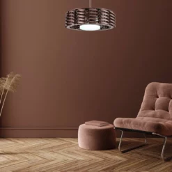 Todays Fans Oceano Bladeless Ceiling Fan, 6 Speeds With LED Light - 23 Inch, Bronze -Ceiling Lighting Shop 5fc16770024dabbd 4563 w800 h800 b0 p0