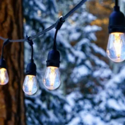 Brightech Ambience Pro LED 2W Waterproof Outdoor String Lights - 48 Ft, Warm White -Ceiling Lighting Shop 603125f00fba24d7 2541 w800 h800 b0 p0