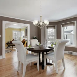 Kira Home Weston 24" Hanging Chandelier, Alabaster Glass Shades, Adjustable -Ceiling Lighting Shop 6091075000c7d76e 8698 w800 h800 b0 p0