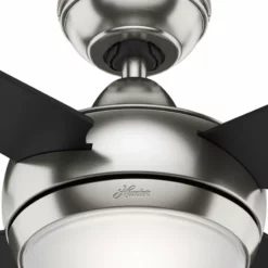 Hunter Fan Company Sonic Ceiling Fan With Light And Handheld Remote, Brushed Nic 13 Hunter Fan Company Sonic Ceiling Fan With Light And Handheld Remote, Brushed Nic -Ceiling Lighting Shop 61b157f40efa674d 6574 w800 h800 b0 p0