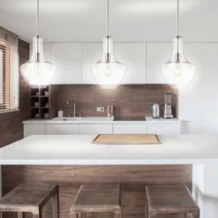 JONATHAN Y Watts 10.5" Glass, Metal LED Pendant, Chrome/Clear, Width: 10.5" 15 JONATHAN Y Watts 10.5" Glass, Metal LED Pendant, Chrome/Clear, Width: 10.5" -Ceiling Lighting Shop 62b111f703a5f562 1395 w800 h800 b0 p0