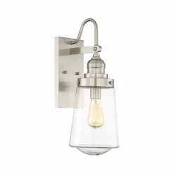 Savoy House Macauley Outdoor Wall Sconce, 13.5", Satin Nickel -Ceiling Lighting Shop 62b1b3410a99ebcb 3389 w800 h800 b1 p0