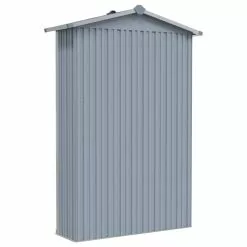 Vida XL International B.V. VidaXL Garden Shed Gray Galvanized Steel Outdoor Garden Tool Storage House -Ceiling Lighting Shop 647141cb0286068e 2947 w800 h800 b1 p0