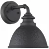 Progress Lighting Englewood Collection 1-Light Small Wall Lantern, Black