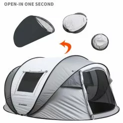 Terrui Echosmile Pop Up Tent For 5-8 People, Grey -Ceiling Lighting Shop 65b131450010d057 9737 w800 h800 b1 p0