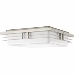 Progress Lighting 2-17W LED 3000K Flush Mount, Brushed Nickel -Ceiling Lighting Shop 665183830d606577 8871 w800 h800 b1 p0