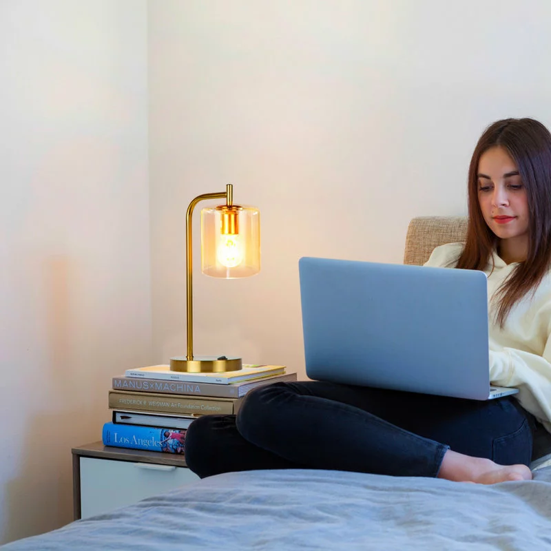 Brightech Elizabeth LED Desk Lamp With Wireless Charging Pad And USB Port 7 Brightech Elizabeth LED Desk Lamp With Wireless Charging Pad And USB Port - Image 7