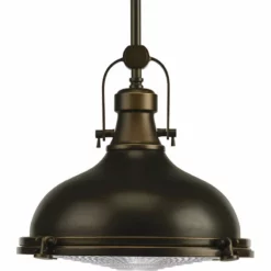 Progress Lighting 1-Light Pendant, Oil Rubbed Bronze