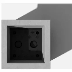 Veradek Brixton Cube Planter, 20", Gray -Ceiling Lighting Shop 68c124900180293b 6720 w800 h800 b1 p0