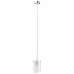 Linea Di Liara Effimero 1-Light Stem Hung Pendant Lamp, Medium, Brushed Nickel -Ceiling Lighting Shop 693199f20715402c 6417 w800 h800 b1 p0