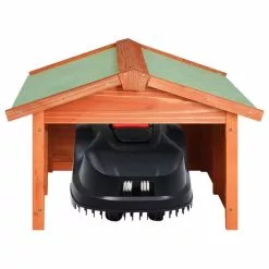 Vida XL International B.V. VidaXL Solid Firwood Robotic Lawn Mower Garage Lawn Mower Shed House Cover -Ceiling Lighting Shop 69917d80024a95f4 8808 w800 h800 b1 p0
