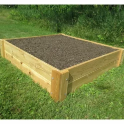 Smart Carts / Infinite Cedar Cedar Garden Raised Bed, 4'x4'x11" -Ceiling Lighting Shop 6b1119470b54bf4c 0463 w800 h800 b0 p0