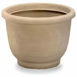 Crescent Garden Agave Planter, Weathered Stone