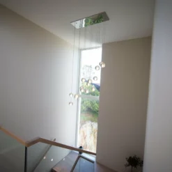 Lightupmyhome Oasis 16 Light Rectangular LED Glass Globe Chandelier, Chrome -Ceiling Lighting Shop 6e21028a0fd3a28f 7066 w800 h800 b0 p0